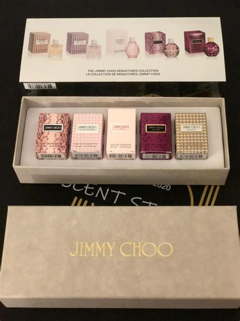 jimmy choo perfume sets|jimmy choo miniature gift set.